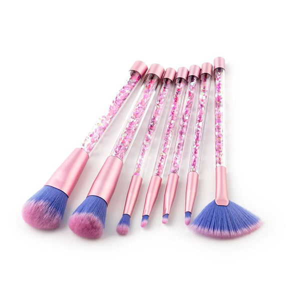 Crystal Makeup Brush Set - Atherie
